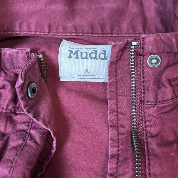 Mudd maroon military jacket - Picture 4 of 12